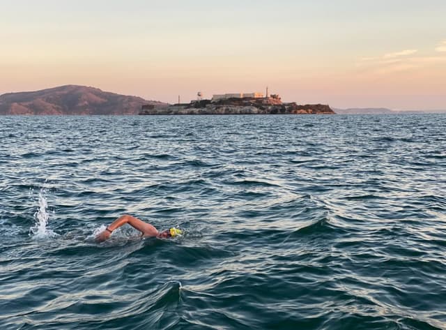 Alcatraz Swim